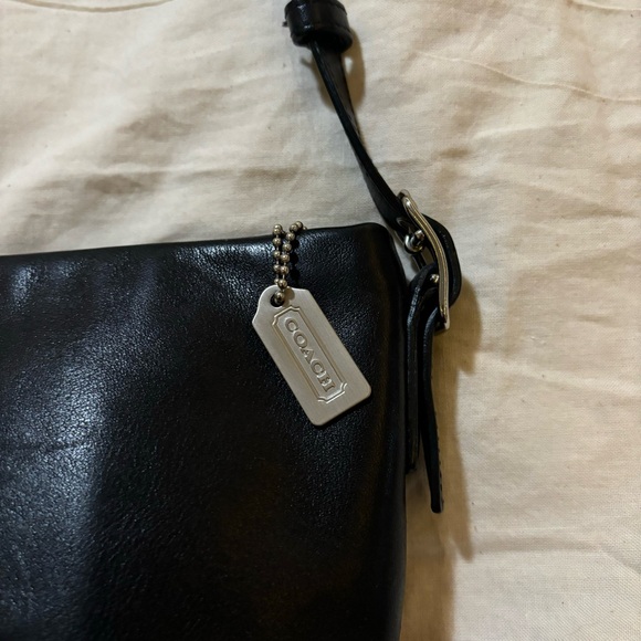 Coach Mini Bag Black Leather Mini-Purse Legacy Leather Vintage - Picture 8 of 16